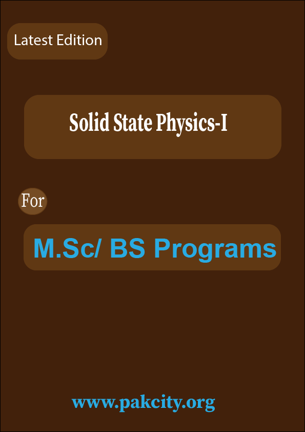 Solid State Physics-I