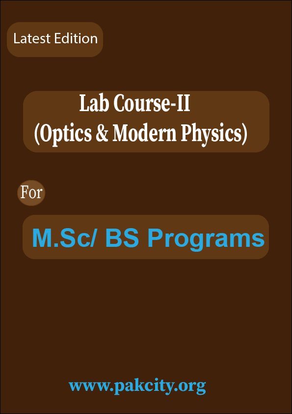 Experiment Lab Report Course-II (Optics & Modern Physics)